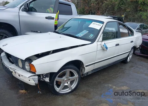 1991 BMW 525 I Automatic from USA, damaged, VIN WBAHD6311MBJ59728